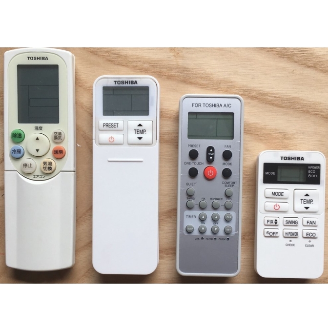 Điều khiển từ xa dùng cho điều hòa