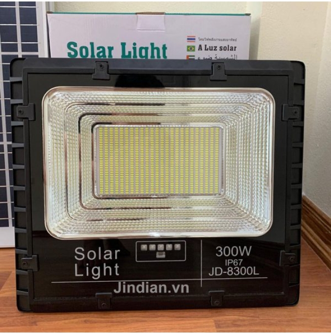 Đèn năng lượng mặt trời 300W JD-8300L 