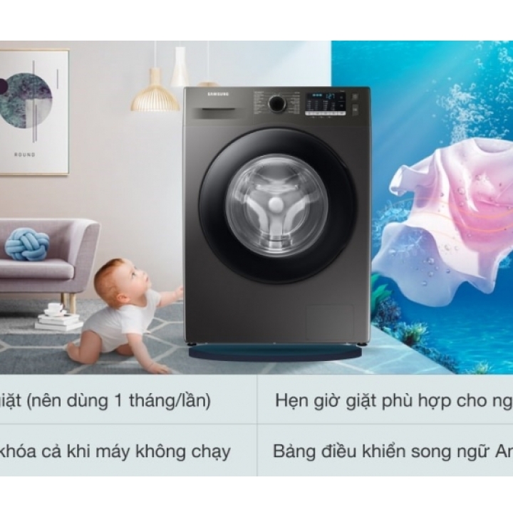 Máy giặt Samsung Inverter 9.5kg WW95TA046AX/SV 